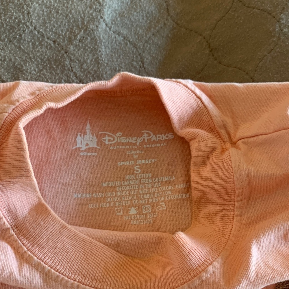 Disney Peach Disneyland Resort Long Sleeve Tee - Picture 5 of 5